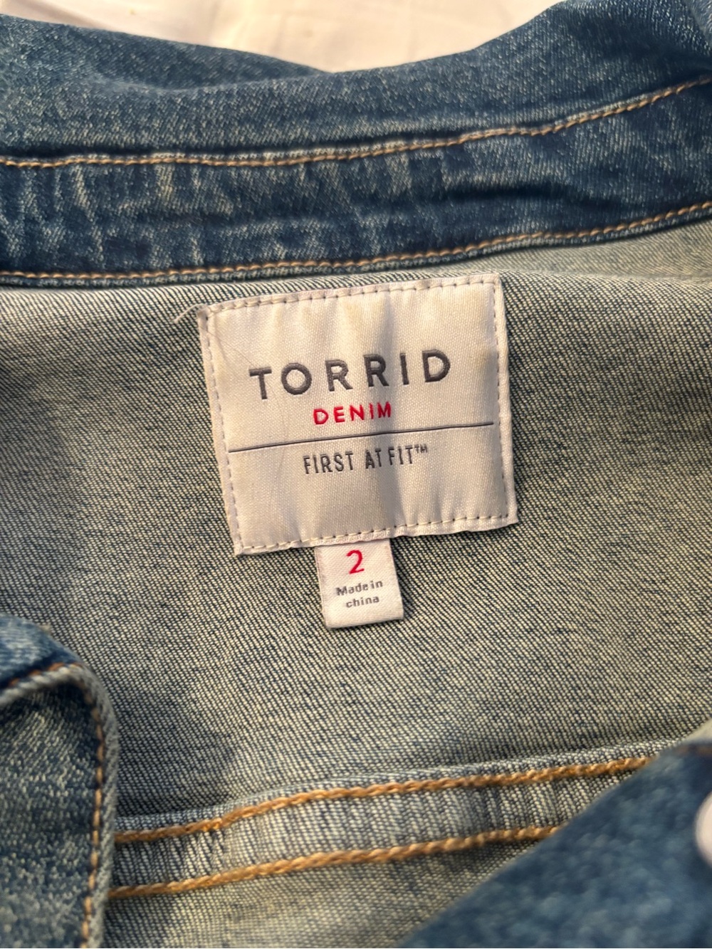 Torrid Denim Jacket - Picture 3 of 6